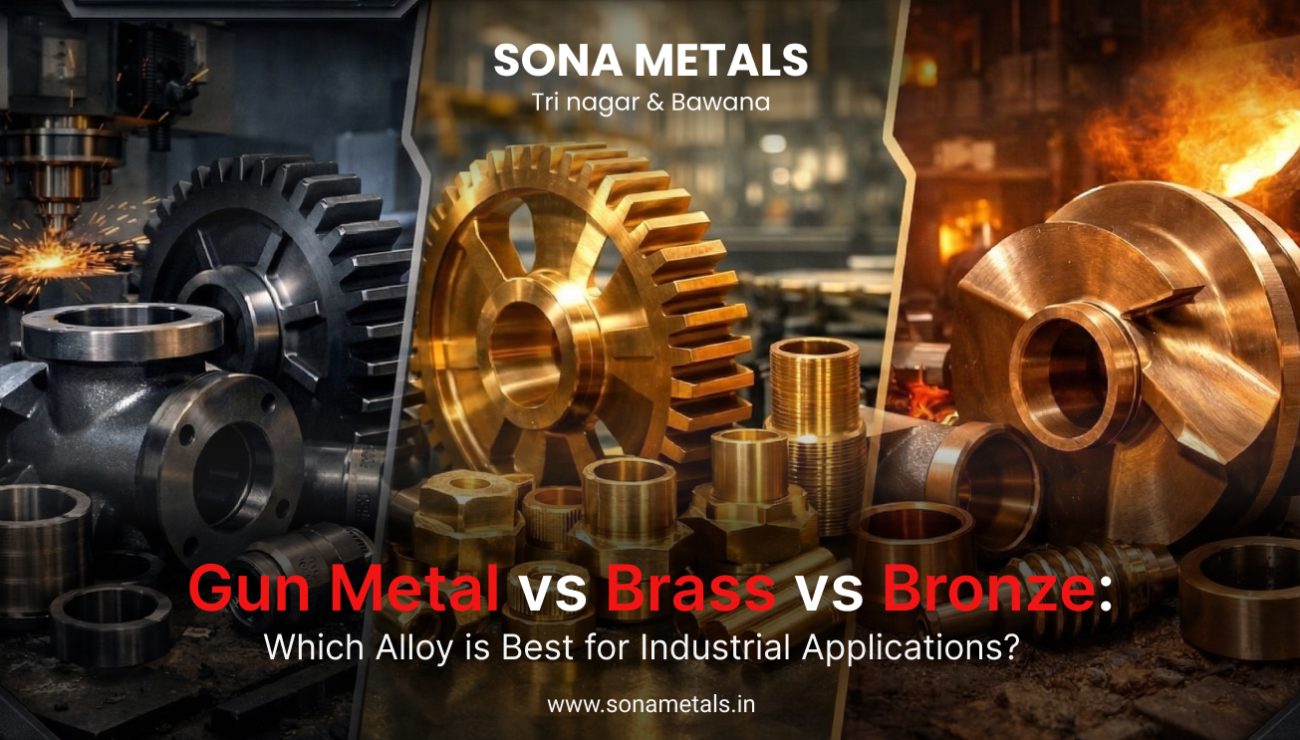 Gun Metal vs Brass vs Bronze