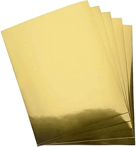 Golden Aluminium Mirror Sheet